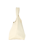 The Sack Bag, &pound;230, Handbags, White, Leather, Bottom view
